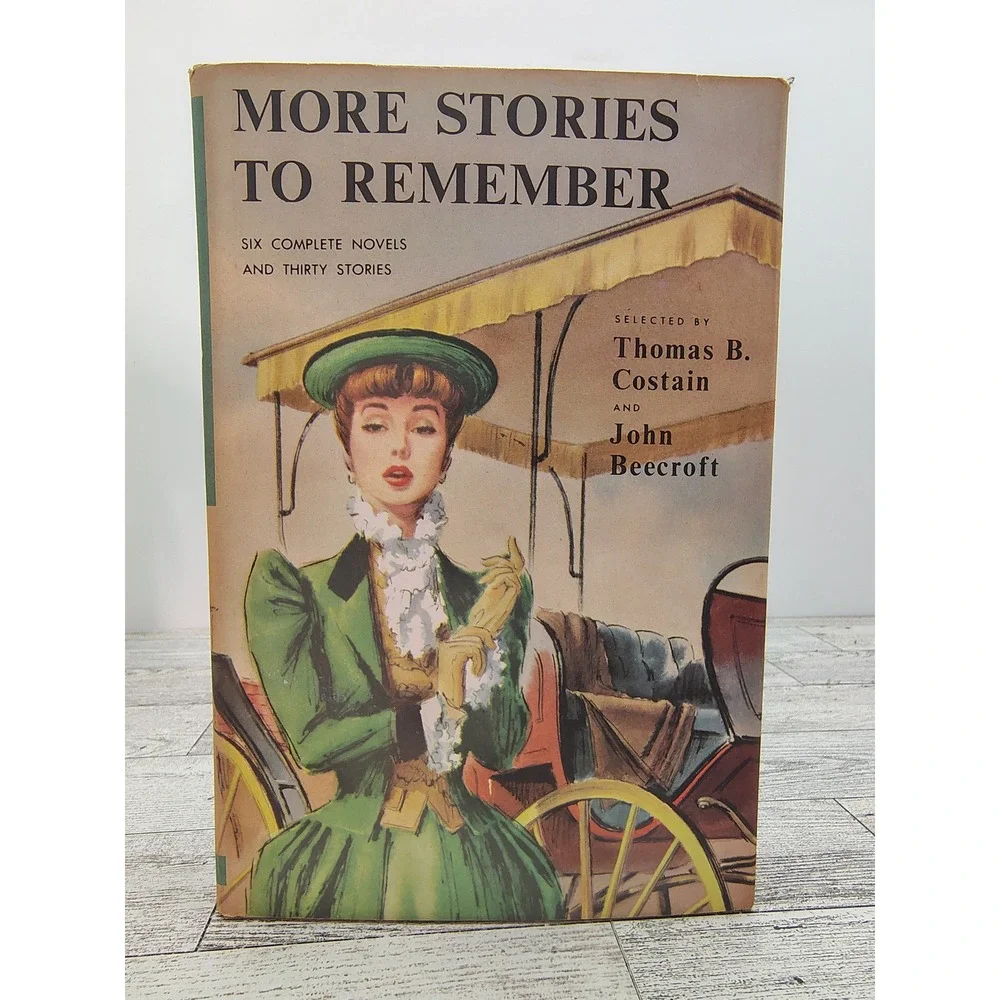 1958 More Stories to Remember Vtg Short Story Anthology Illustrated Edition HCDJ
